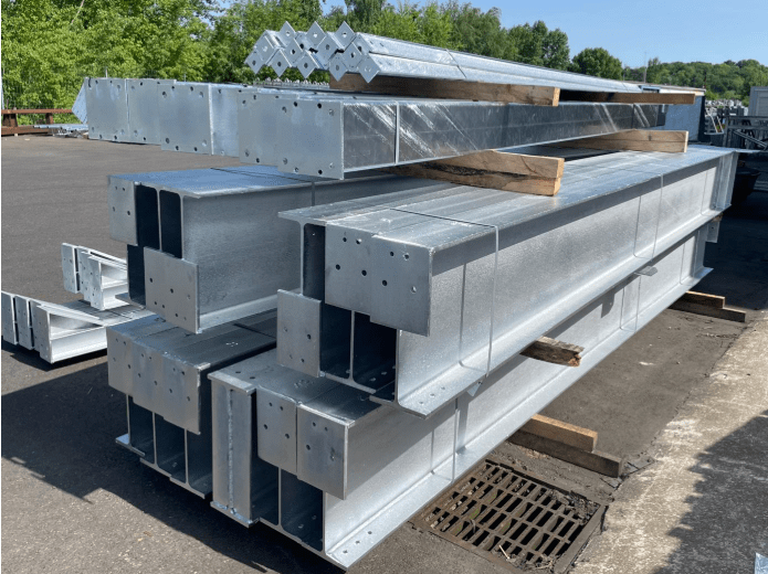 structure métallique galvanisée à chaud après traitement acier du 94 au 62 en passant par le 60